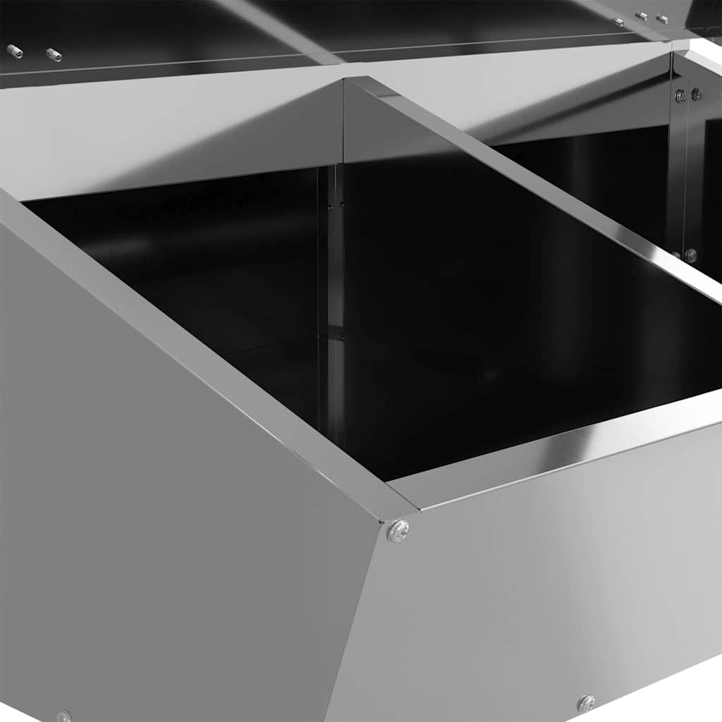 Nutriente per Maiali Argento 55 x 51 x 91,5 cm Acciaio zincato