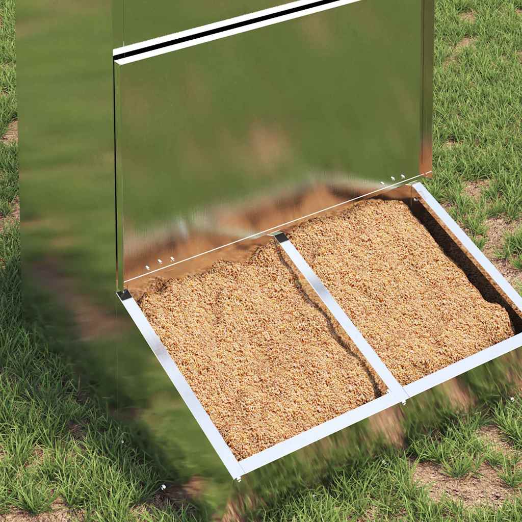 Nutriente per Maiali Argento 55 x 51 x 91,5 cm Acciaio zincato