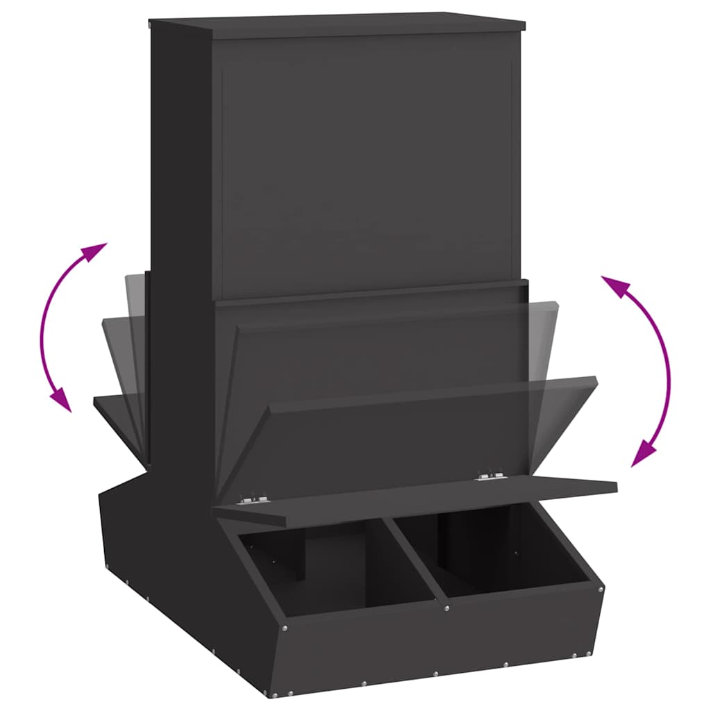 Nutriente per Maiali Nero 82 x 51 x 91,5 cm | homemem39