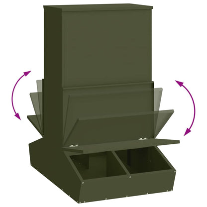 Nutriente per Maiali Verde oliva 82 x 51 x 91,5 cm | homemem39