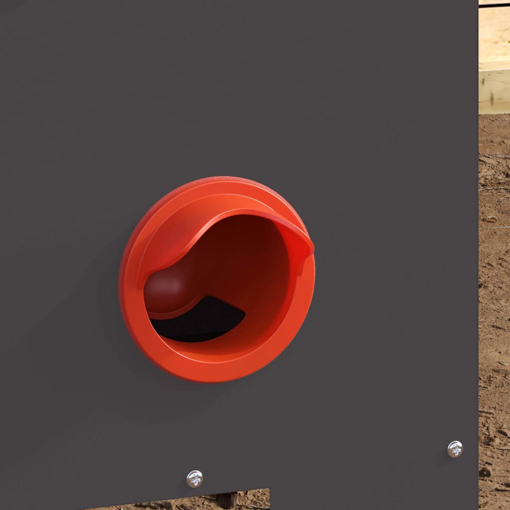 Feeder per pollo Nero 40,5 x 25 x 38 cm