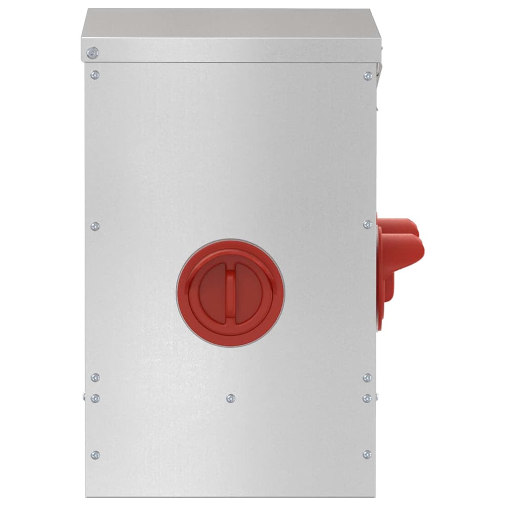 Feeder per pollo Argento 40,5 x 25 x 38 cm Acciaio zincato