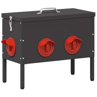 Feeder per pollo Nero 41,5 x 20,5 x 33 cm