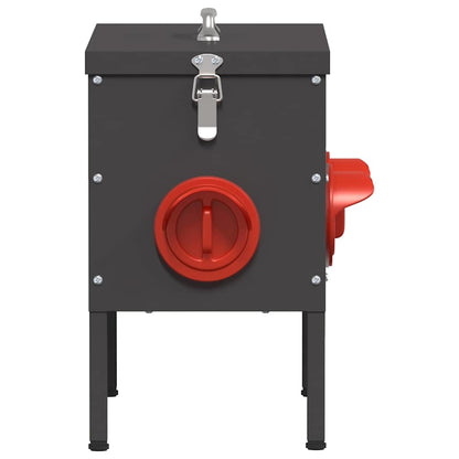 Feeder per pollo Nero 41,5 x 20,5 x 33 cm