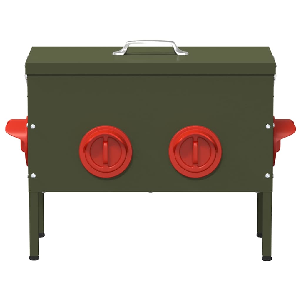 Feeder per pollo Verde oliva 41,5 x 20,5 x 33 cm