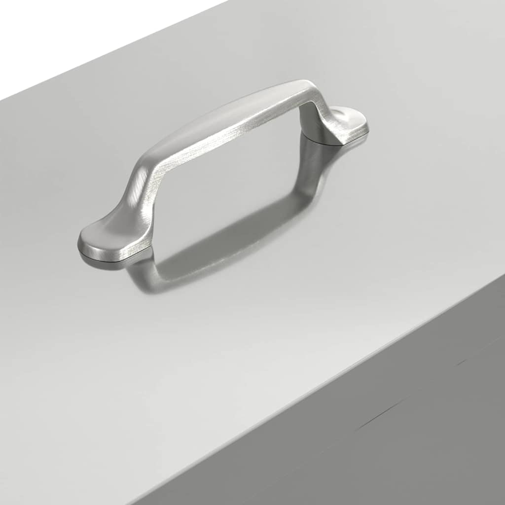 Feeder per pollo Argento 41,5 x 20,5 x 33 cm Acciaio zincato