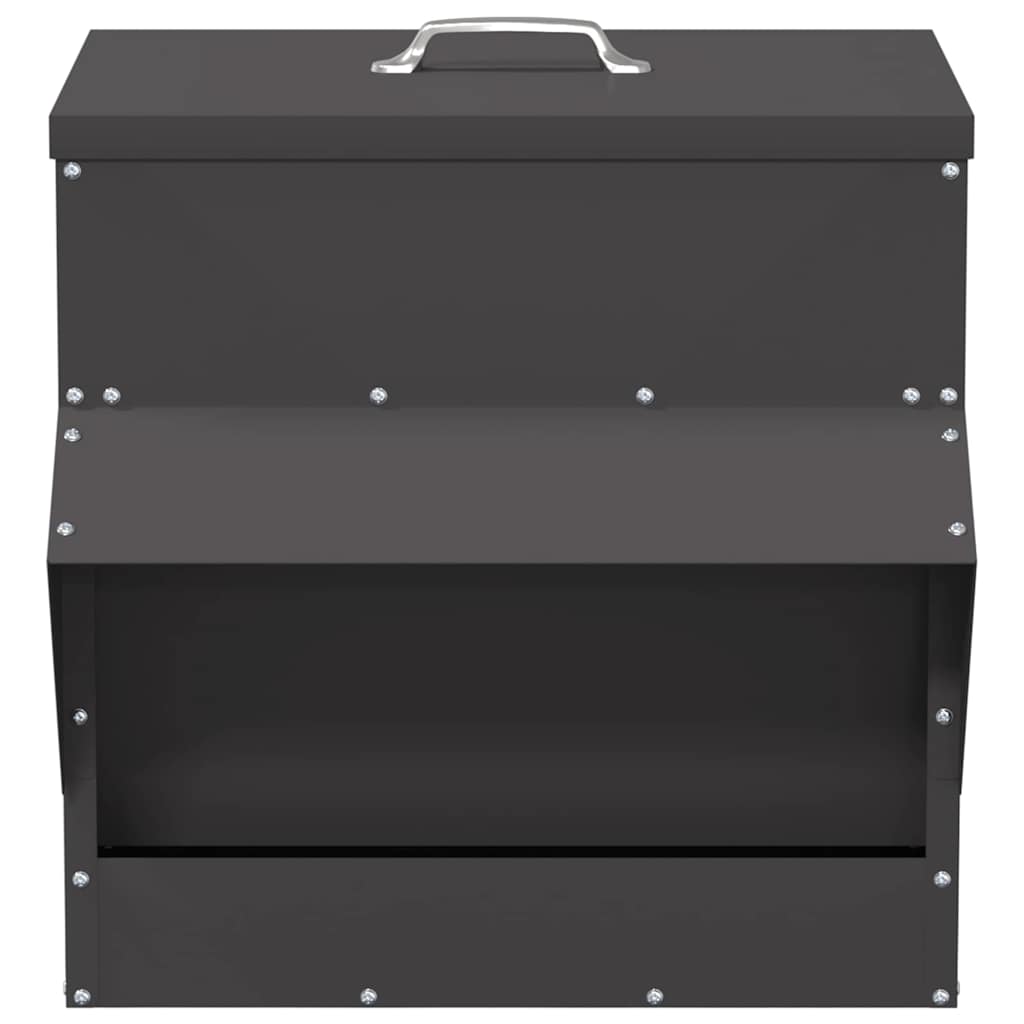 Feeder per pollo Nero 40,5 x 45 x 41 cm