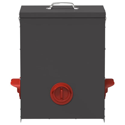 Feeder per pollo Nero 32,5 x 20,5 x 43 cm