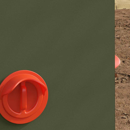 Feeder per pollo Verde oliva 32,5 x 20,5 x 43 cm