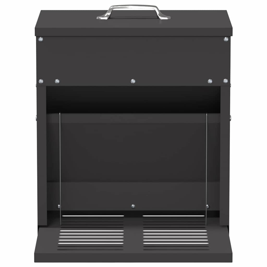 Mangiatore a Pedale per Pollo Nero 33 x 42 x 40 cm