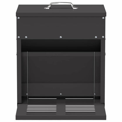 Mangiatore a Pedale per Pollo Nero 33 x 42 x 40 cm