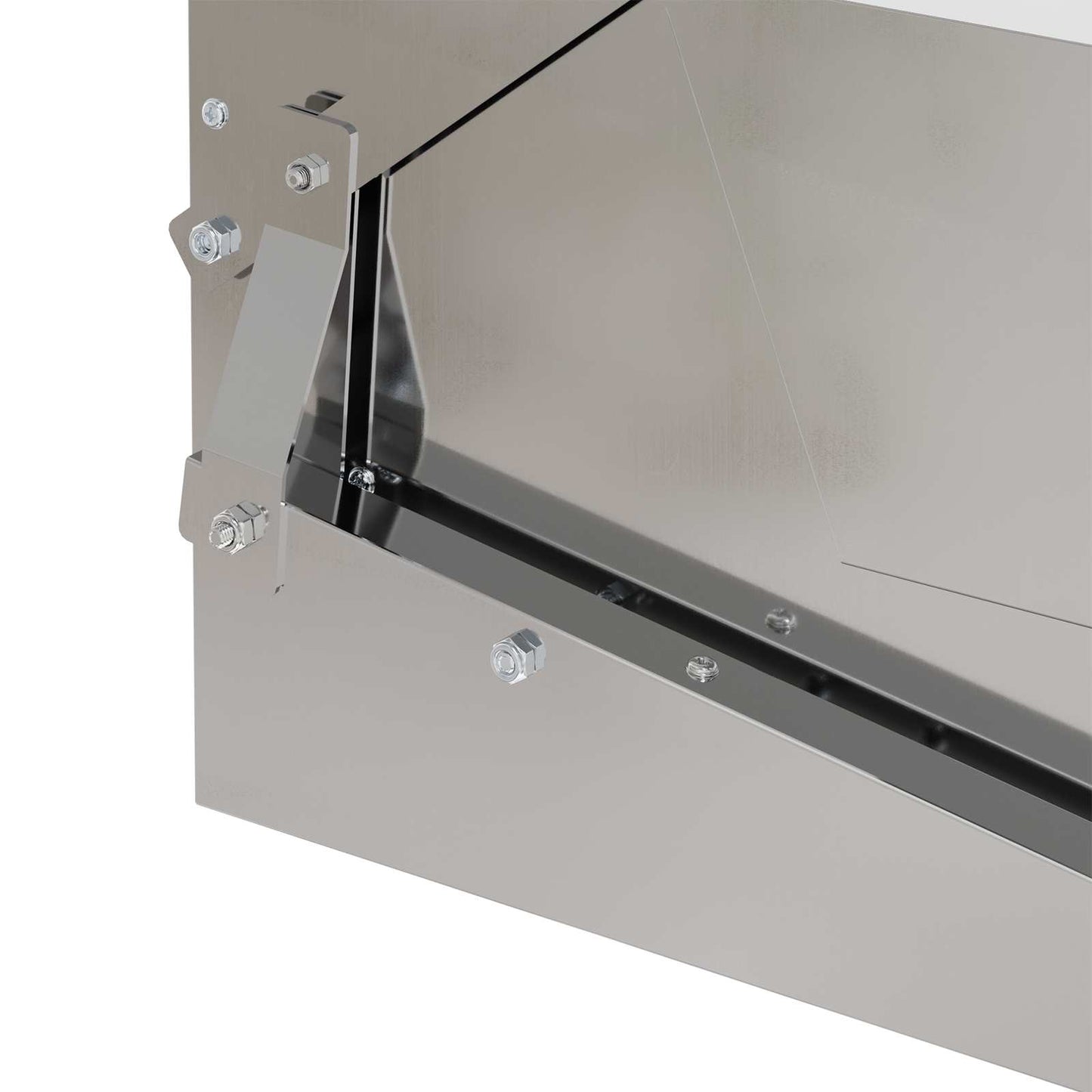 Mangiatore a Pedale per Pollo Argento 50 x 40 x 29 cm | homemem39