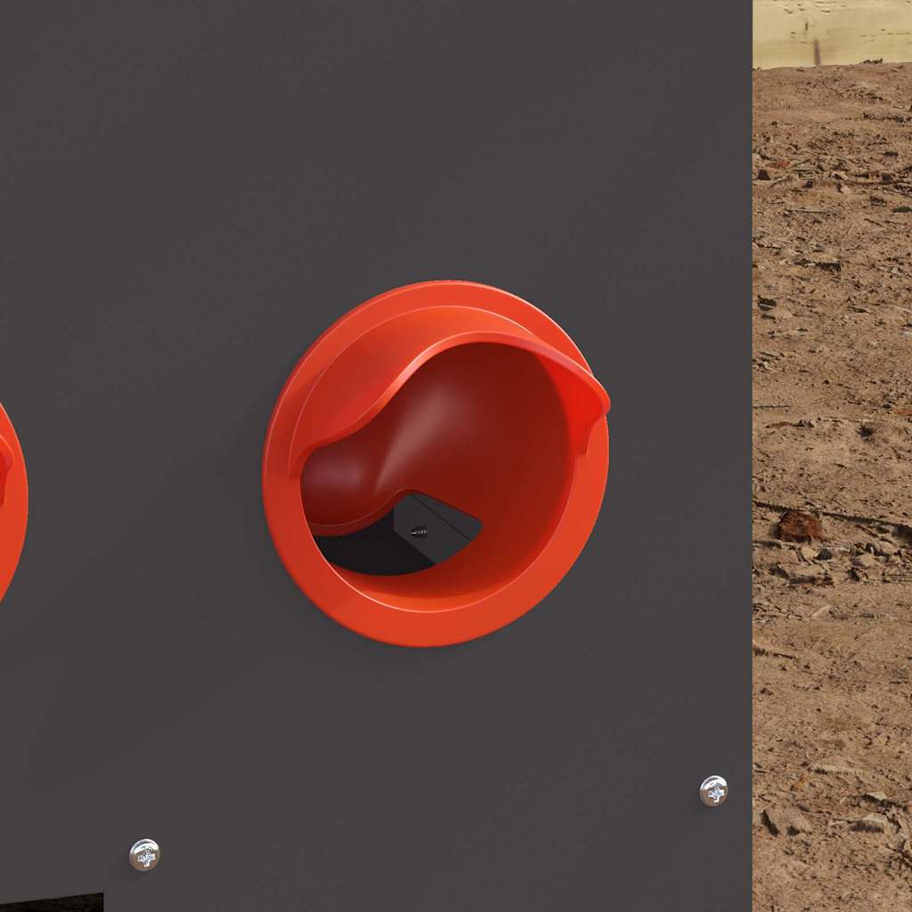 Feeder per pollo 2 pcs Nero 60,5 x 29 x 51 cm