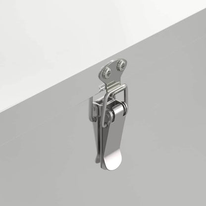 Feeder per pollo 2 pcs Argento 60,5 x 29 x 51 cm