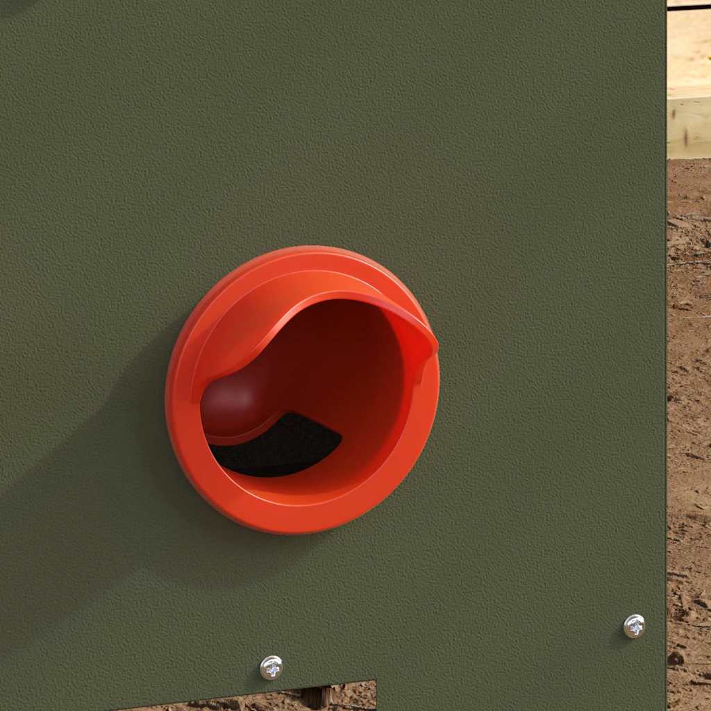 Feeder per pollo 2 pcs Verde oliva 40,5 x 25 x 38 cm