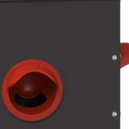 Feeder per pollo 2 pcs Nero 41,5 x 20,5 x 33 cm