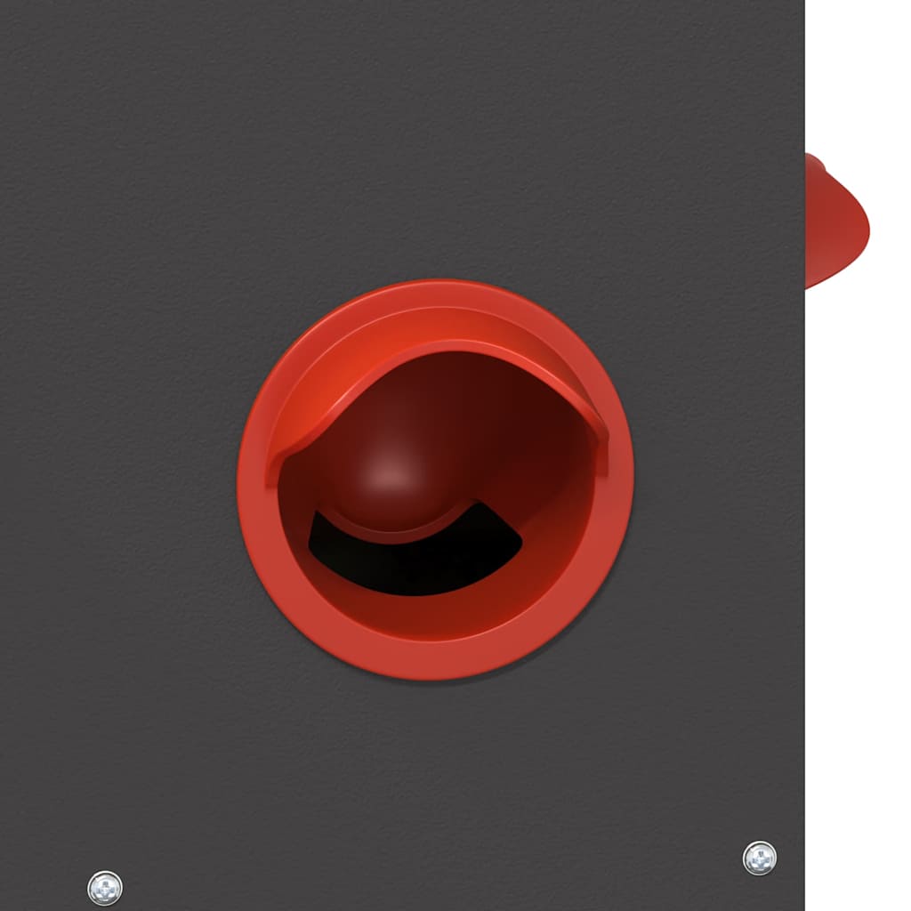 Feeder per pollo 2 pcs Nero 32,5 x 20,5 x 43 cm