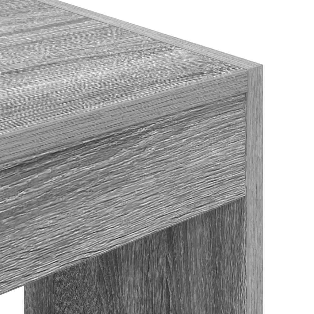 Armadio per Libri Grigio Sonoma 80 x 30 x 198 cm