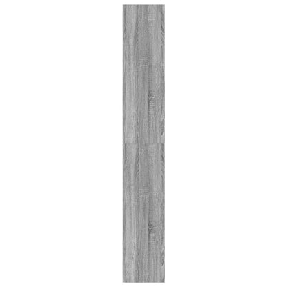 Armadio per Libri Grigio Sonoma 80 x 30 x 198 cm
