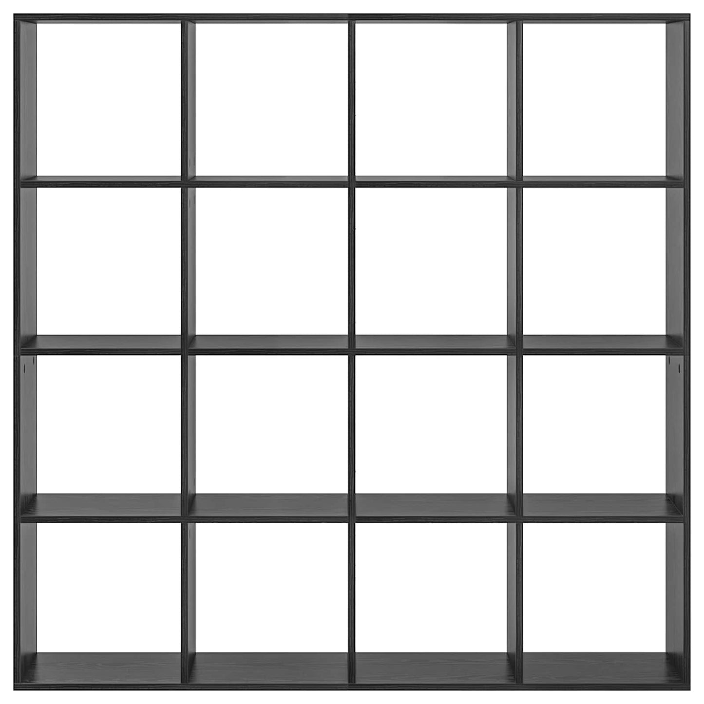 Armadio per Libri Rovere Nero 137,5 x 29 x 137,5 cm | homemem39