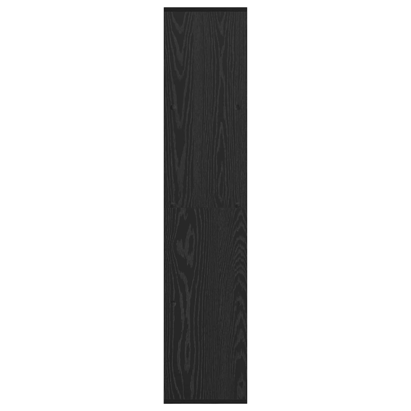 Armadio per Libri Rovere Nero 137,5 x 29 x 137,5 cm | homemem39