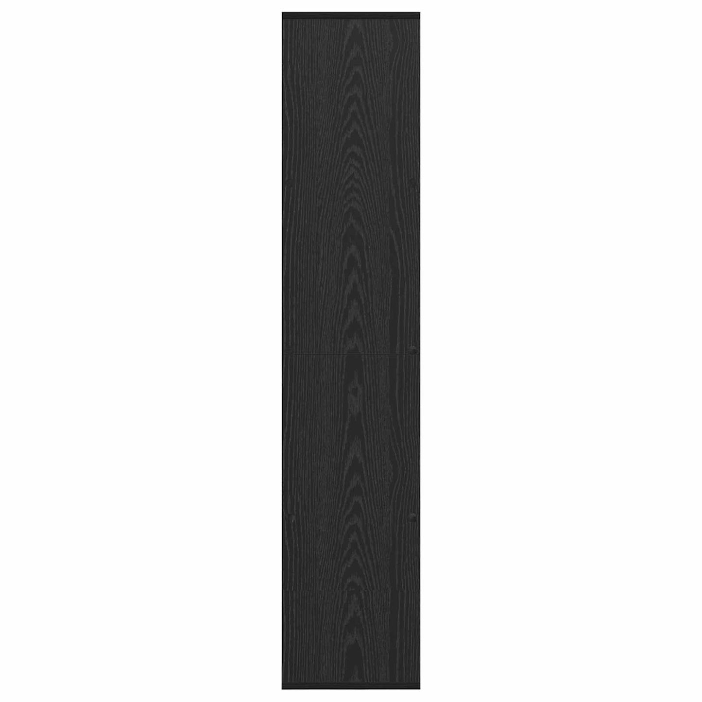 Armadio per Libri Rovere Nero 132 x 29 x 141,5 cm | homemem39