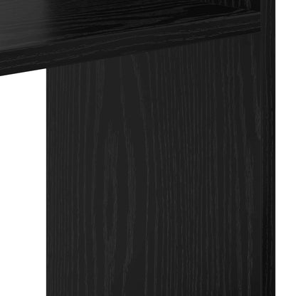 Armadio per Libri Rovere Nero 92 x 29 x 188 cm | homemem39