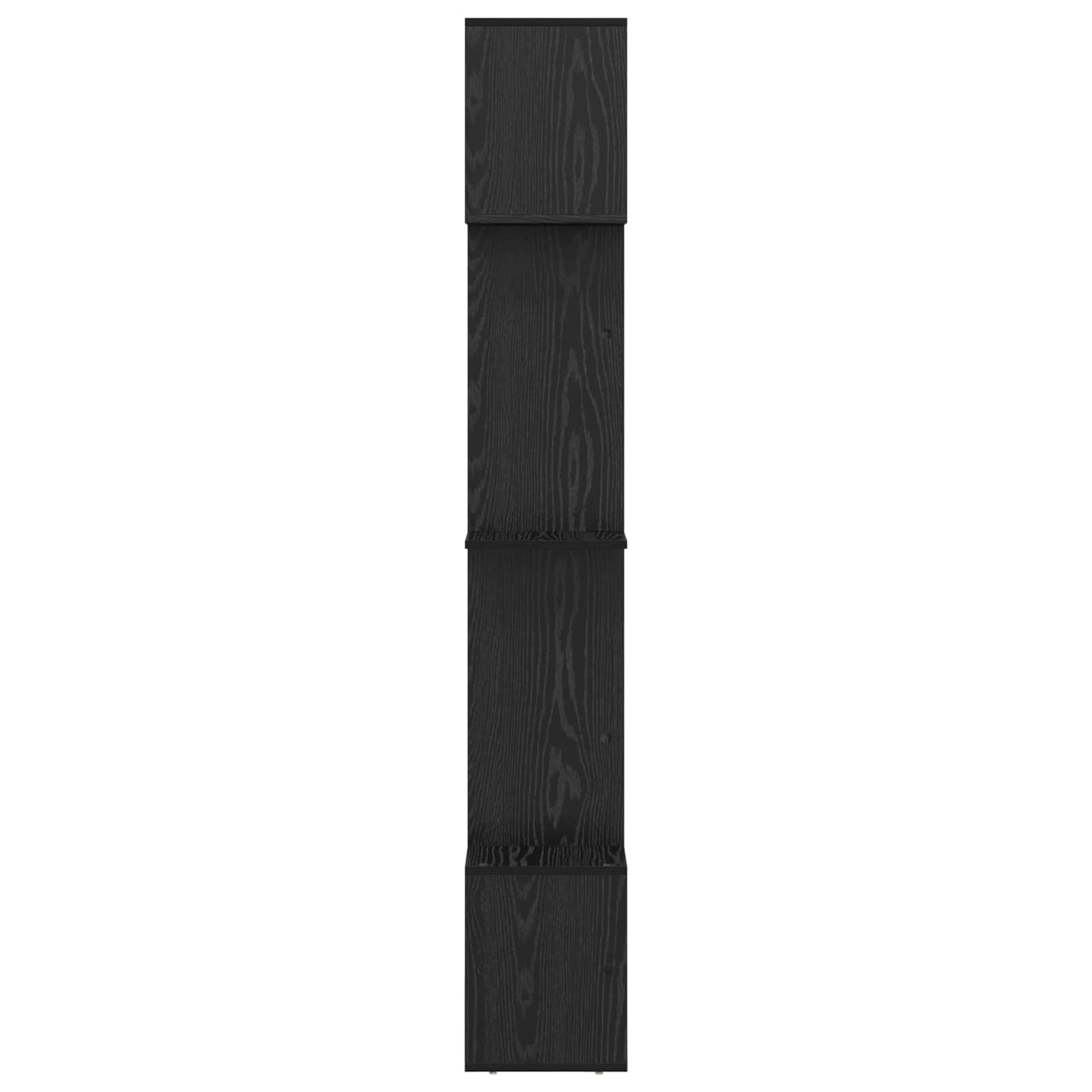 Armadio per Libri Rovere Nero 92 x 29 x 188 cm | homemem39