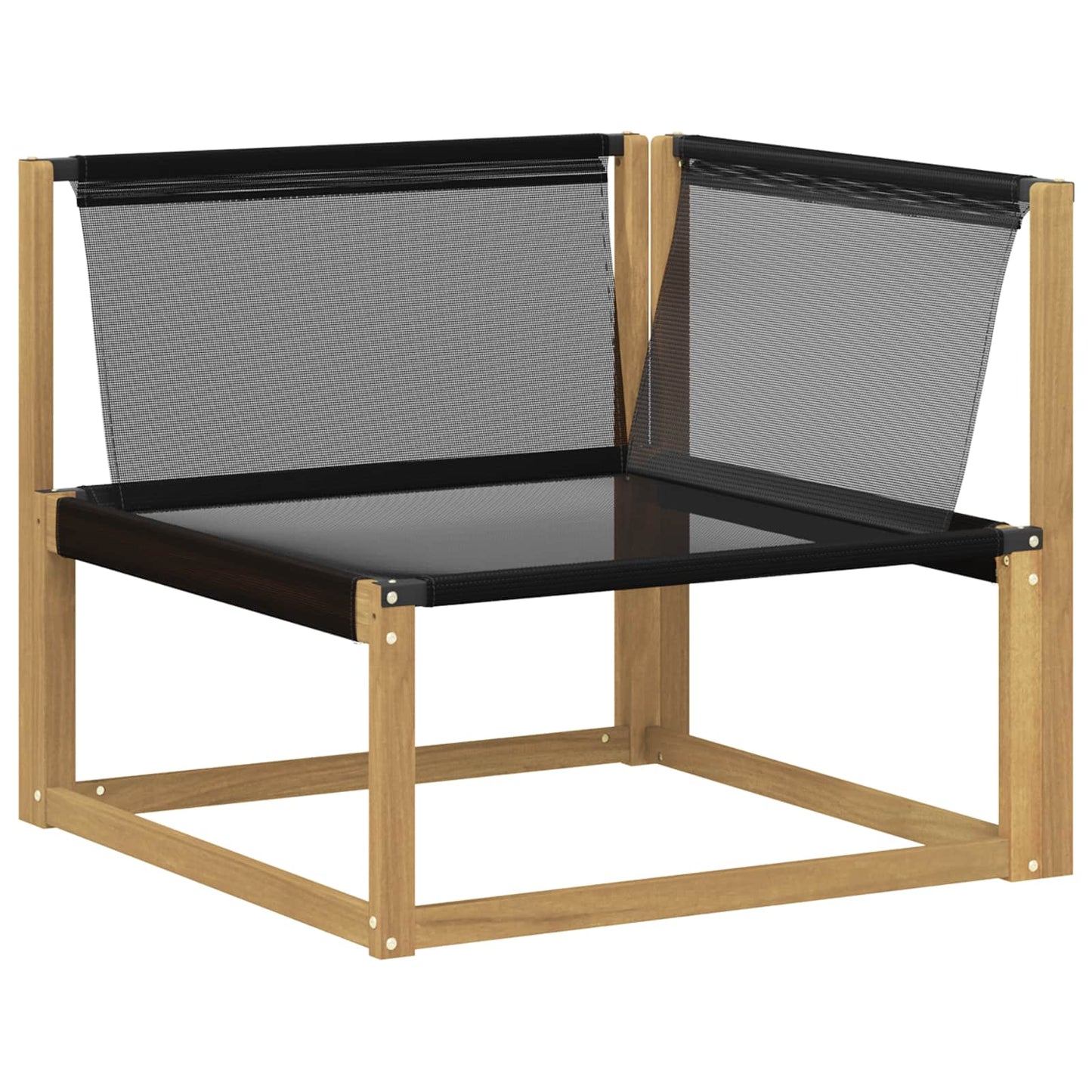 Set di divani da esterno 10 pz Bianco e Nero