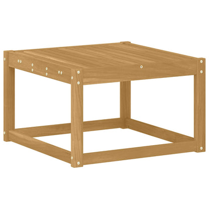 Set di divani da esterno 11 pz Bianco e Beige