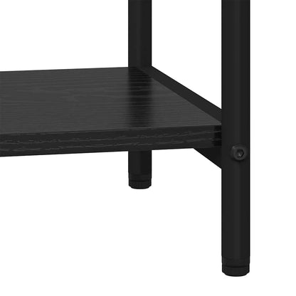 Libreria Rovere Nero 80 x 30 x 183 cm Legno multistrato