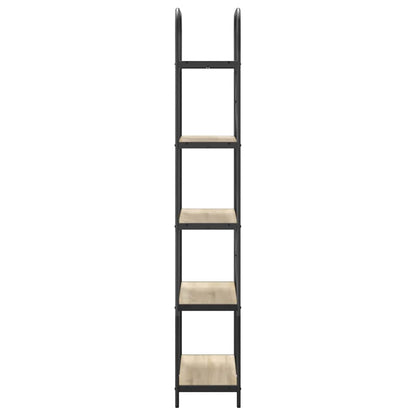 Libreria 5 livelli 80 x 30 x 183 cm Legno ingegnerizzato