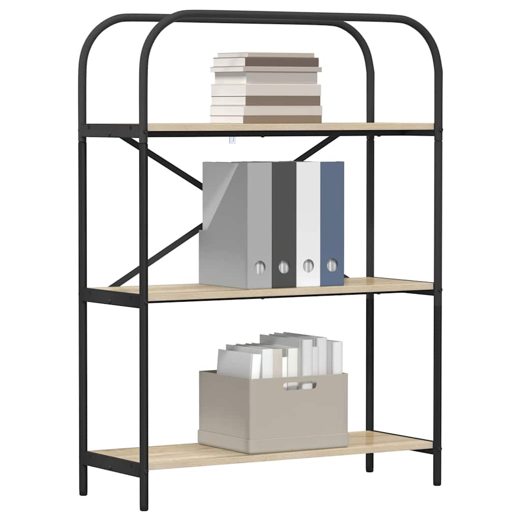 Libreria Rovere Sonoma 80 x 30 x 109 cm Legno multistrato