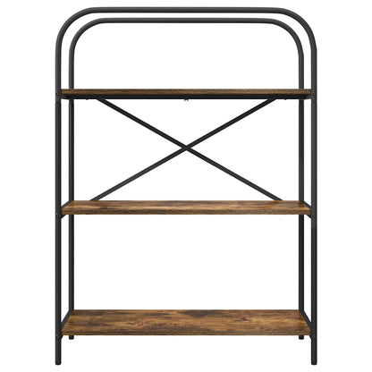 Libreria Rovere fumé 80 x 30 x 109 cm Legno multistrato