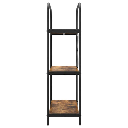 Libreria Rovere fumé 80 x 30 x 109 cm Legno multistrato