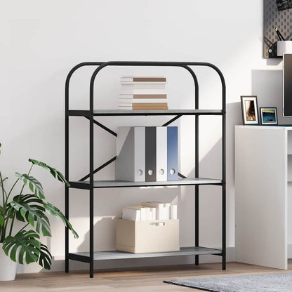 Libreria Grigio Sonoma 80 x 30 x 109 cm Legno multistrato