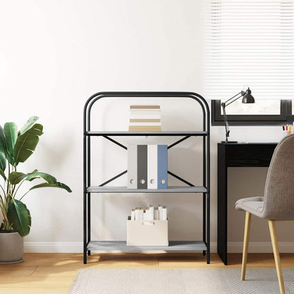 Libreria Grigio Sonoma 80 x 30 x 109 cm Legno multistrato