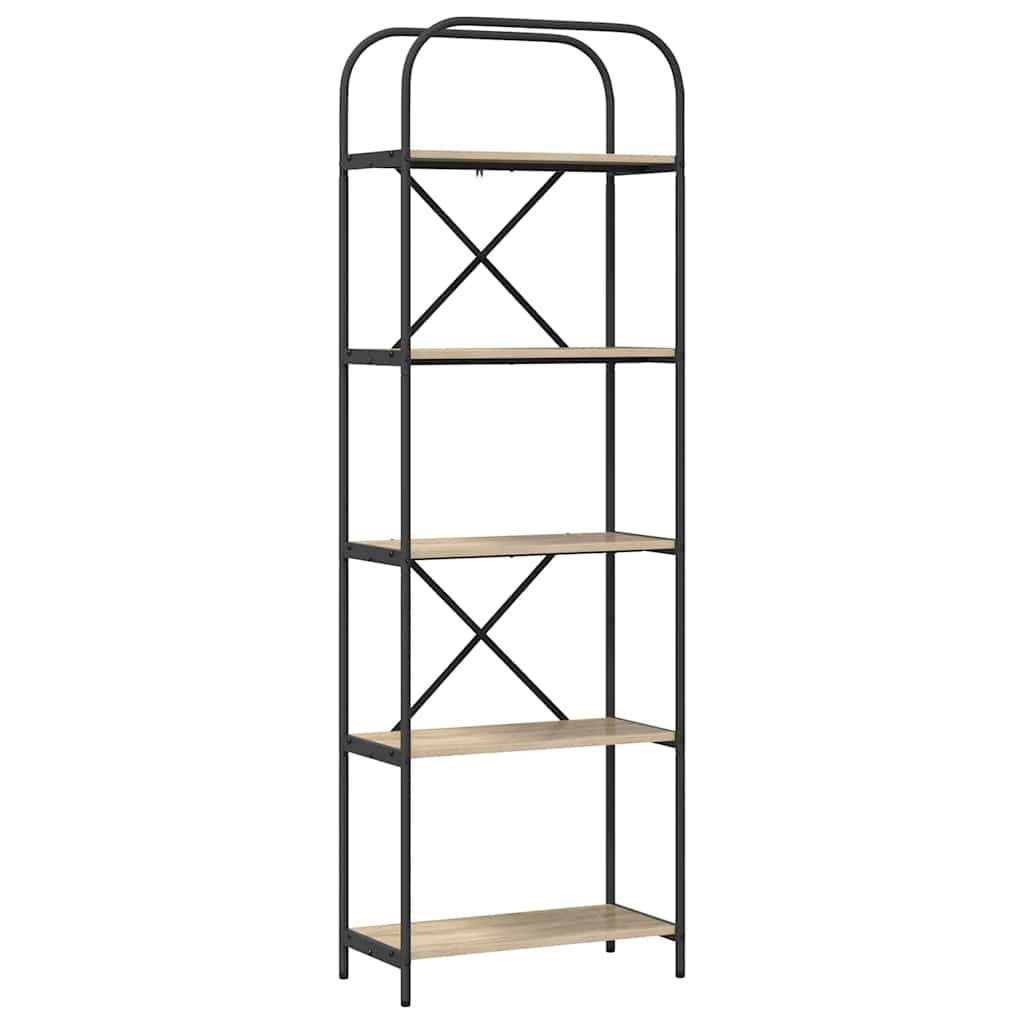 Libreria Rovere Sonoma 60 x 30 x 183 cm Legno multistrato