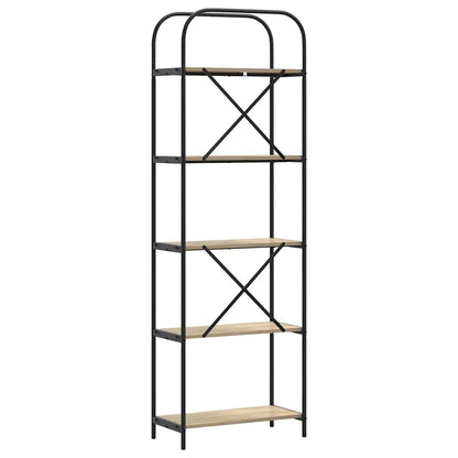 Libreria Rovere Sonoma 60 x 30 x 183 cm Legno multistrato