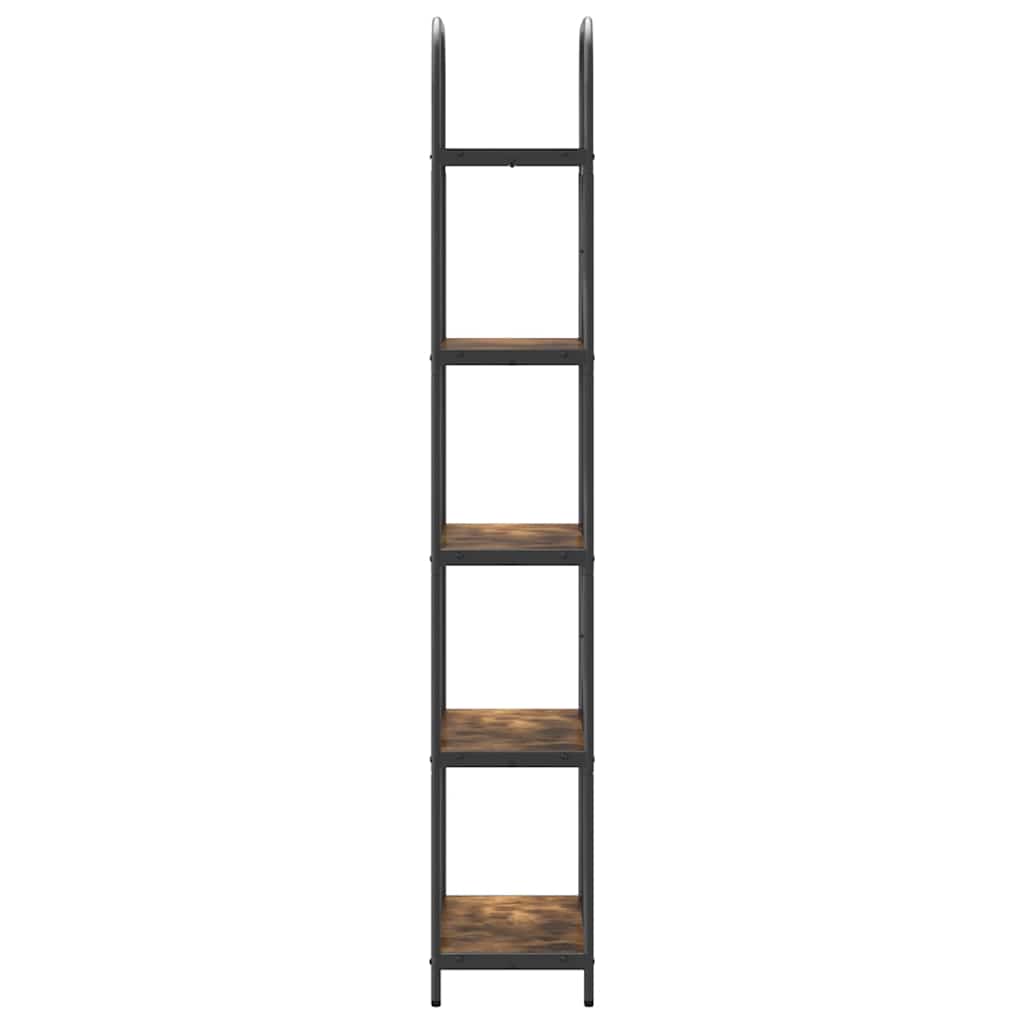 Libreria Rovere fumé 60 x 30 x 183 cm Legno multistrato