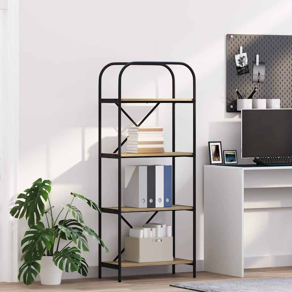 Libreria Rovere Sonoma 60 x 30 x 146 cm Legno multistrato