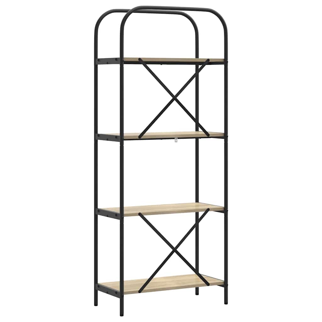 Libreria Rovere Sonoma 60 x 30 x 146 cm Legno multistrato