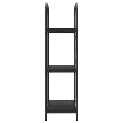 Libreria Rovere Nero 60 x 30 x 109 cm Legno multistrato