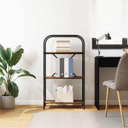 Libreria Rovere fumé 60 x 30 x 109 cm Legno multistrato