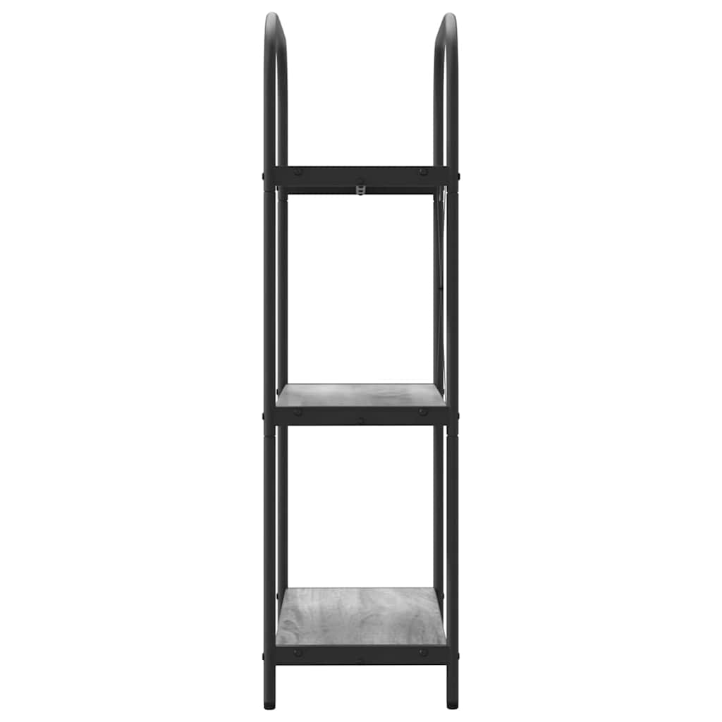 Libreria Grigio Sonoma 60 x 30 x 109 cm Legno multistrato