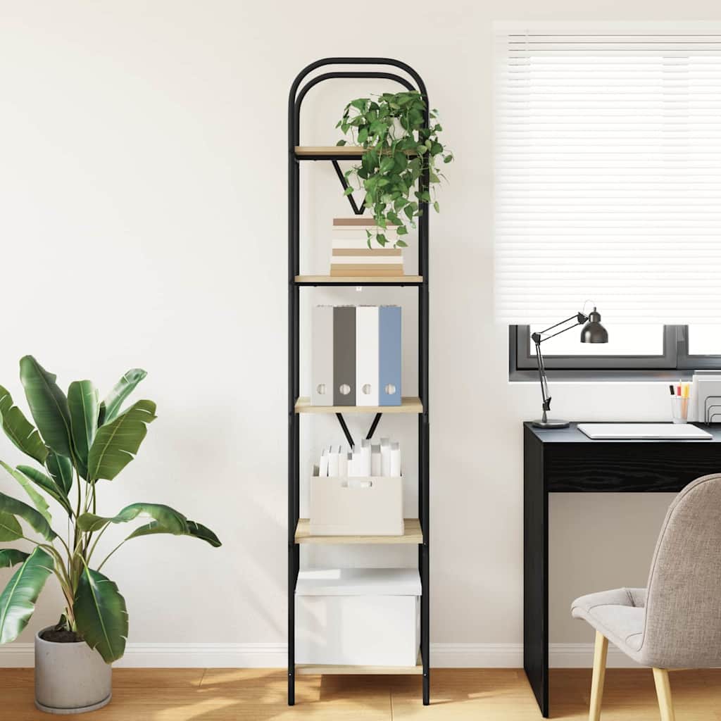 Libreria Rovere Sonoma 40 x 30 x 183 cm Legno multistrato