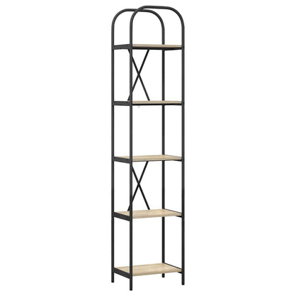 Libreria Rovere Sonoma 40 x 30 x 183 cm Legno multistrato