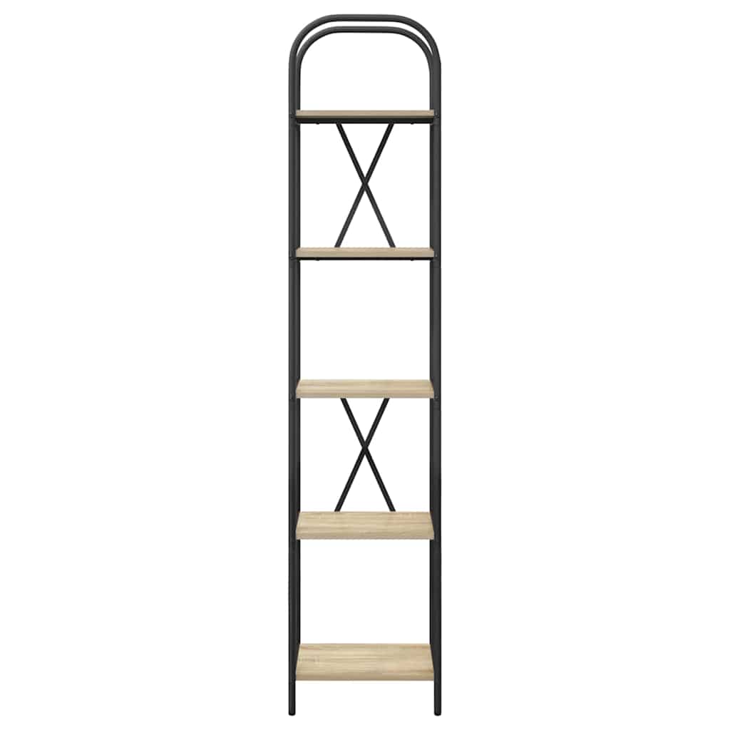 Libreria Rovere Sonoma 40 x 30 x 183 cm Legno multistrato