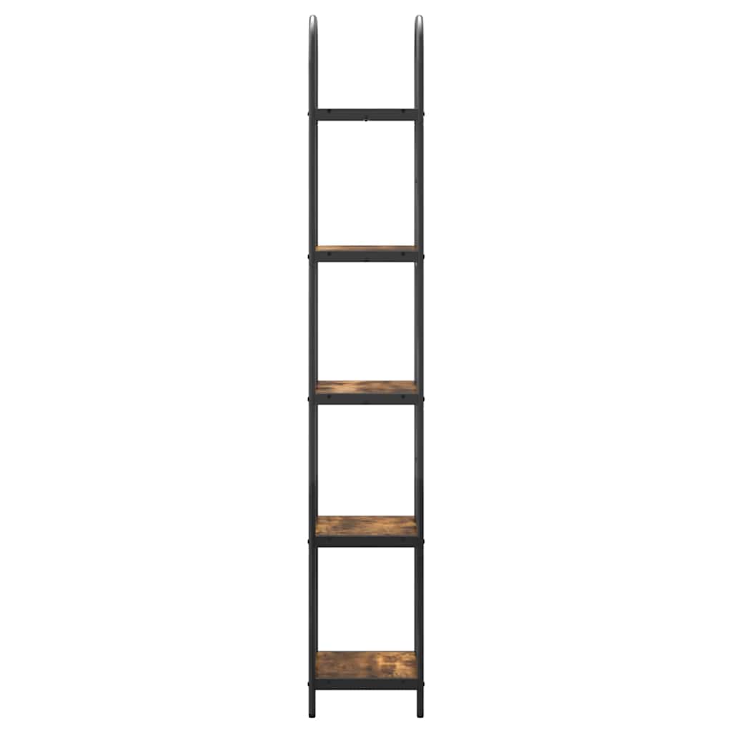 Libreria Rovere fumé 40 x 30 x 183 cm Legno multistrato