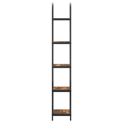 Libreria Rovere fumé 40 x 30 x 183 cm Legno multistrato